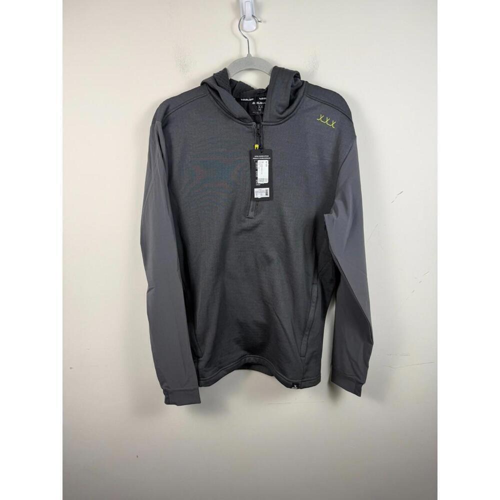 NWT Bauer Hockey 1/4 Zip Performance Hoodie‎ Gray (MULTIPLE SIZES)